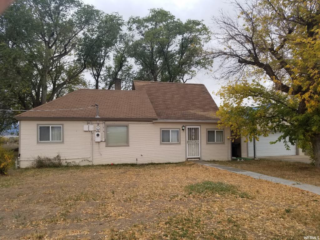3670 14000 N W Chester, UT What a great find. A nice home with some land. 2.26 acres. Possibility of 3rd bedroom. Detached garage parks 2 cars. Sits in a quiet country setting. Buyer and buyer's agent to verify all information.