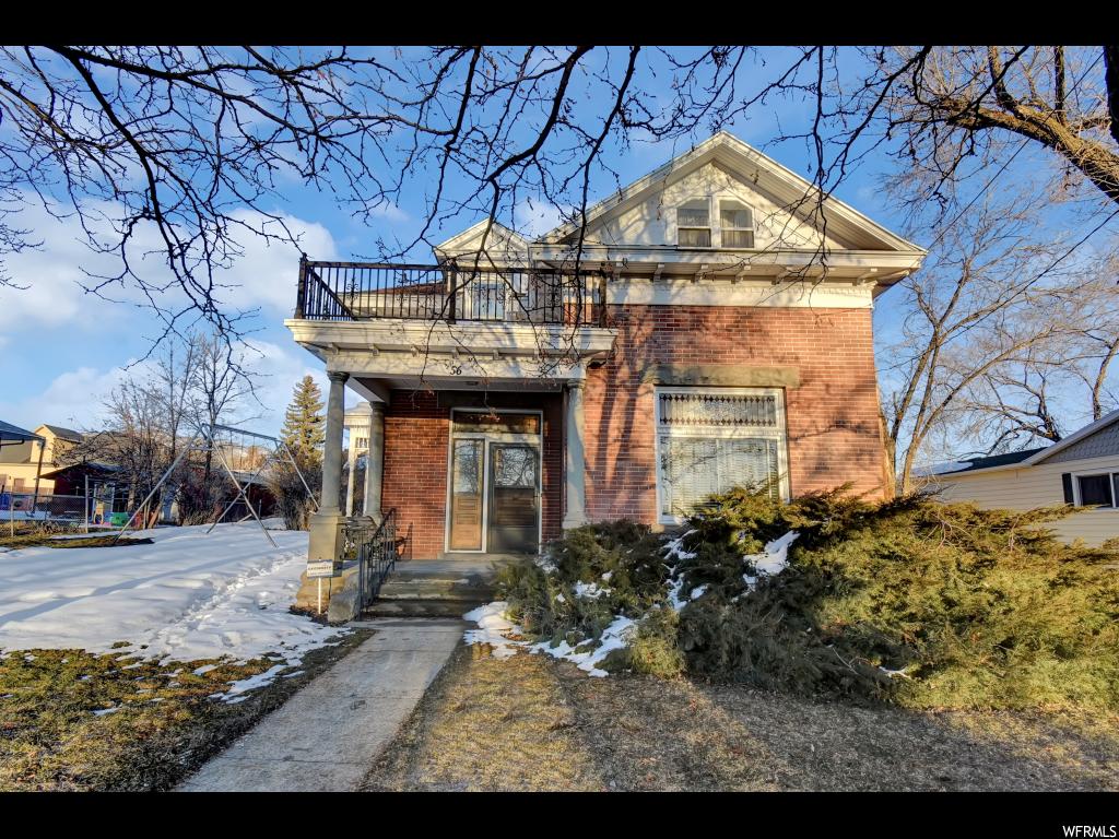 56 STATE ST N Fairview, UT One of the most beautiful historic homes in Sanpete County is now available. The home has the original hand combed finish on woodwork and doors throughout. Original transom above each door still functions and has the original glass. Amazing original kitchen cabinets, door handles, clawfoot tub, lighting, and wallpaper. Three original stain glass windows are in perfect condition. The summer kitchen is separate from the home and has been restored into an additional bedroom, office, or playroom. This home has so much charm and has been loved for many years. Don't miss out on owning such a special property! *Home is being sold furnished