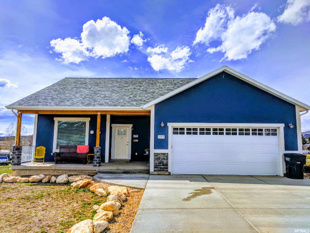 185 300 E N Fairview, UT Spacious newer home with many upgrades throughout. Granite countertops with the lifetime warranty, self-closing drawers & doors in the kitchen, home-wide surround sound speakers, BIG Trex deck, take your breath away views & sunsets, dimmer switches everywhere, tons of storage, all house exhaust fan, rain shower head in the master bathroom, custom light fixtures, large cold storage room, two interior barn doors, wood stove heat exchanger, Polk soundbar and wired for under & above kitchen cabinet lights. About 50 minutes from Provo. Nestled in the foothills of the Manti La-Sal mountains. Clear crisp air with country living and only minutes away from Skyline Drive with its 350 miles of ATV trails, hunting, fishing, hiking and enjoying the outdoors. Buyer to verify all information.
