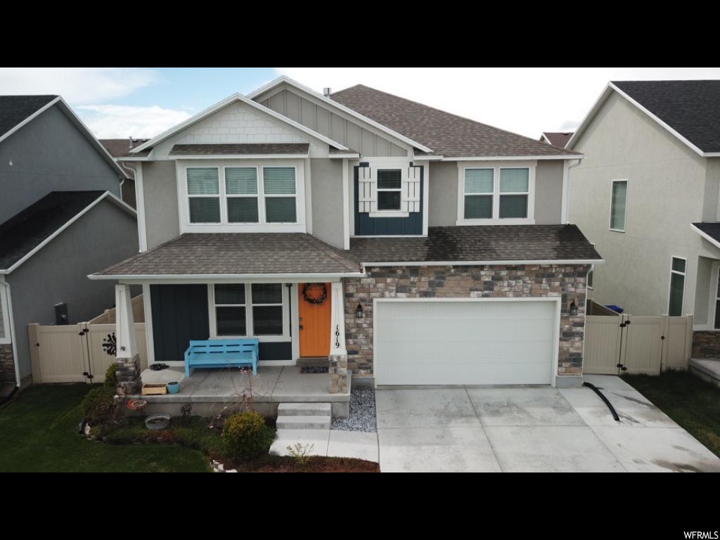 1619 N AUGUST DR E Saratoga Springs, Utah **MUST SEE** Stunning home located in the beautiful River Heights subdivision. Upgrades throughout. Tile bathrooms. Upgraded/over-sized cabinets. Custom woodwork. Finished basement with play area. In wall 7.2 surround sound TV room. Gas fireplace ready. You will fall in love with this home.