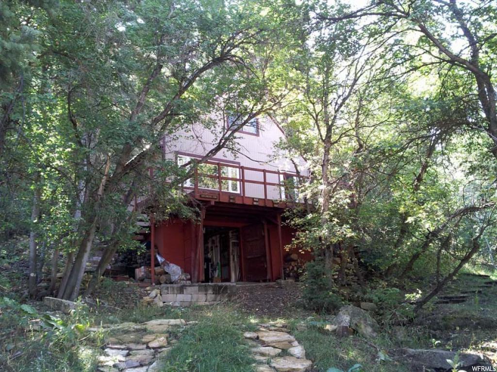 1061 EDGEWOOD DR E S 1061 Fairview, Utah Nice family cabin on just over 4 acres in the Manti La Sal Mountains in Northern Sanpete County. Property is located high in the mountains in a beautiful setting with large trees. There are 2 separate septic systems in place on the property. Site excavation has been done for parking of RVs, trailers, ATVs, vehicles or to be used as addition campsites. Power source is solar and is in good working order. This is a gated community - contact listing agent to borrow a key or for a showing of the property. Square footage figures are provided as a courtesy estimate only and was obtained from the property owner. Buyer is advised to obtain an independent measurement. GPS Coordinates: 39?34'23.8"N 111?21'40.5"W Elevation 7,712