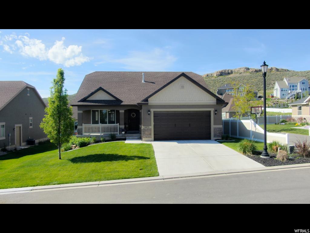 1473 S LAKEVIEW TERRACE RD 56 Saratoga Springs, Utah Check out this beautiful, well maintained home in very desirable neighborhood. Yes, it has a newly finished basement. This beautiful home has 5 large bedrooms with 3 1/2 bathrooms. Kitchen table, new "L" shaped couch in the basement, t.v. in the master bedroom, refrigerator and a freezer are all negotiable to be included in the purchase. There is a nice park close by for the kidos. Priced for a quick sell! MUST SEE this beautiful home!