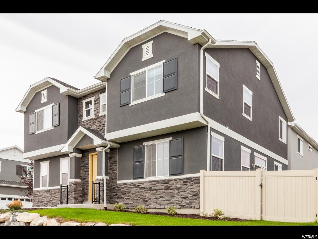 3031 S WILLOW CREEK DR Saratoga Springs, Utah Stunning mountain and lake views! This incredible like new home boasts features such as a large open kitchen, grand master suite and bath with his / her's closet, separate soaking tub and shower, fully fenced yard and more! Buyer to verify all info