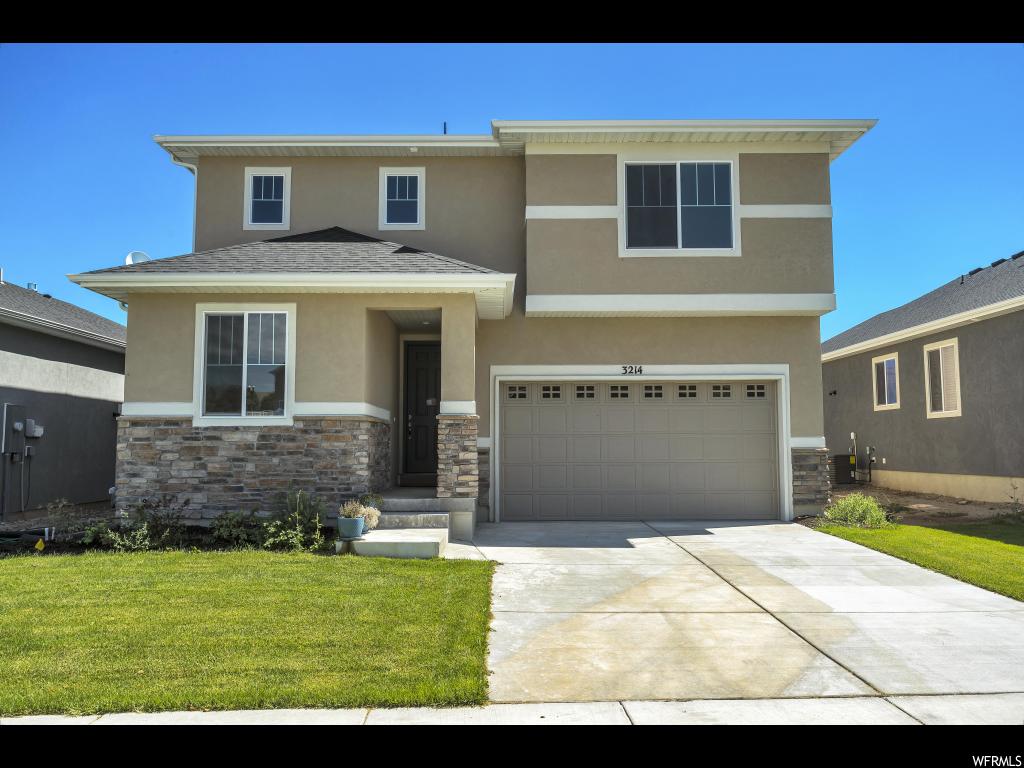 3214 S HAWK DR W Saratoga Springs, Utah Spacious and accommodating, the two-story Moonstone plan features an open-concept main floor and four charming bedrooms upstairs. Just off the entryway, you'll find a secluded study with a nearby powder room. Toward the back of the home, a great room flows into an inviting kitchen with a center island and adjacent dining room. Upstairs, a loft offers a versatile common area, and a sprawling master suite includes an attached bath and walk-in closet. Views of the lake and Utah Valley. Ask to see it today!