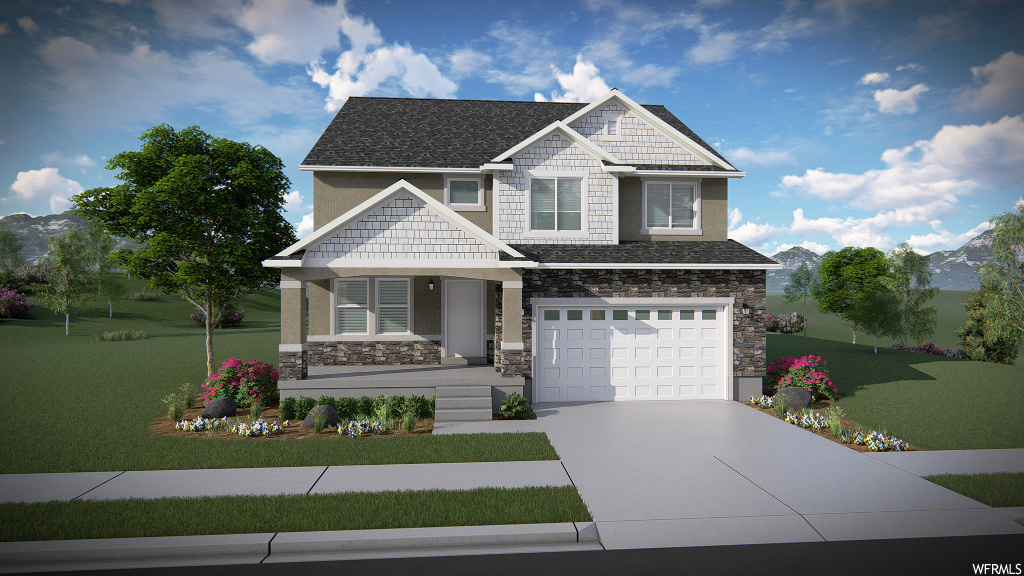 129 N STONE GATE DR 515 Saratoga Springs, Utah Quailhill at Mt. Saratoga is a fantastic community featuring single family homes, townhomes, and condos. Mt. Saratoga is a master-planned community that will feature future parks, trails, and open space. Quailhill is in close proximity to Utah Lake, The Ranches Golf Club, stores, and restaurants. Easy access to Pioneer Crossing also allows for an easy commute. LAUREN FLOOR PLAN.
