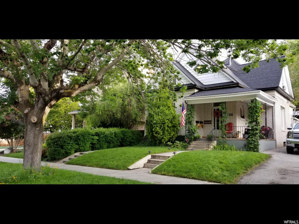 629 E 200 S Salt Lake City, Utah WOW!! LOCATION, LOCATION, LOCATION! You will not believe the historic charm in this home!! It has big beautiful moldings, original wood floor, high ceilings, and a spacious master bedroom! The lovely historic entry and living room space is warm and cozy with original windows and stunning stained glass! The beautiful chef's farm kitchen has butcherblock counter tops and island with 5-burner gas stove, a great laundry room with original built-ins and a mud room! The charming stone wall basement has a 3/4 bath, bedroom area, root/wine cellar and even the original coal shute! There is also a beautiful, 1-bedroom, 1-bath mother-in-law suite w/kitchen and cozy fireplace that is used for an Air bnb! EVEN MORE! There is an adorable 2-bedroom, 1-bath apartment w/kitchen above the main level with a separate entrance on the side of the house for total privacy! Combined rent for both units is $2200/mo on average! The front porch is a wonderful place to sit and watch the world go by! Walk to the best bars, restaurant and entertainment Salt Lake has to offer!! Close to Trax and bus stops! Don't miss out on this beautiful and amazing piece of history!