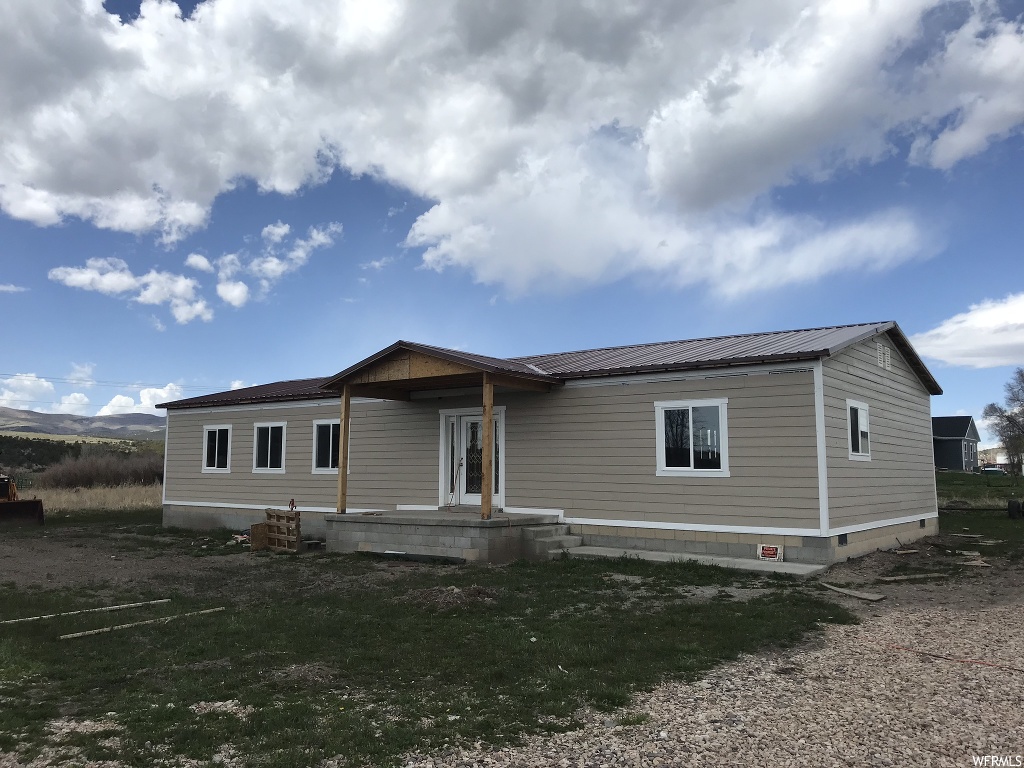160 300 S W Fairview, Utah House is incomplete. Middle of floor-up-remodel. Needs drywall, fixture, and appliance finishings amongst other things. Already has new framing, windows, and roof. Most electrical and most plumbing has been completed. Great opportunity to get an inexpensive property and finish it yourself. Buyer and buyer's agent to verify all.