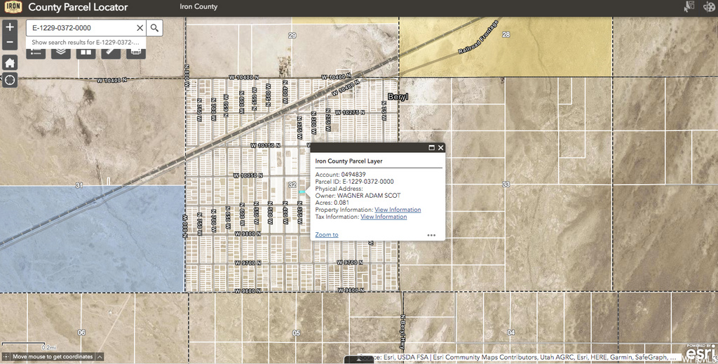 #15, Beryl, UT 84714