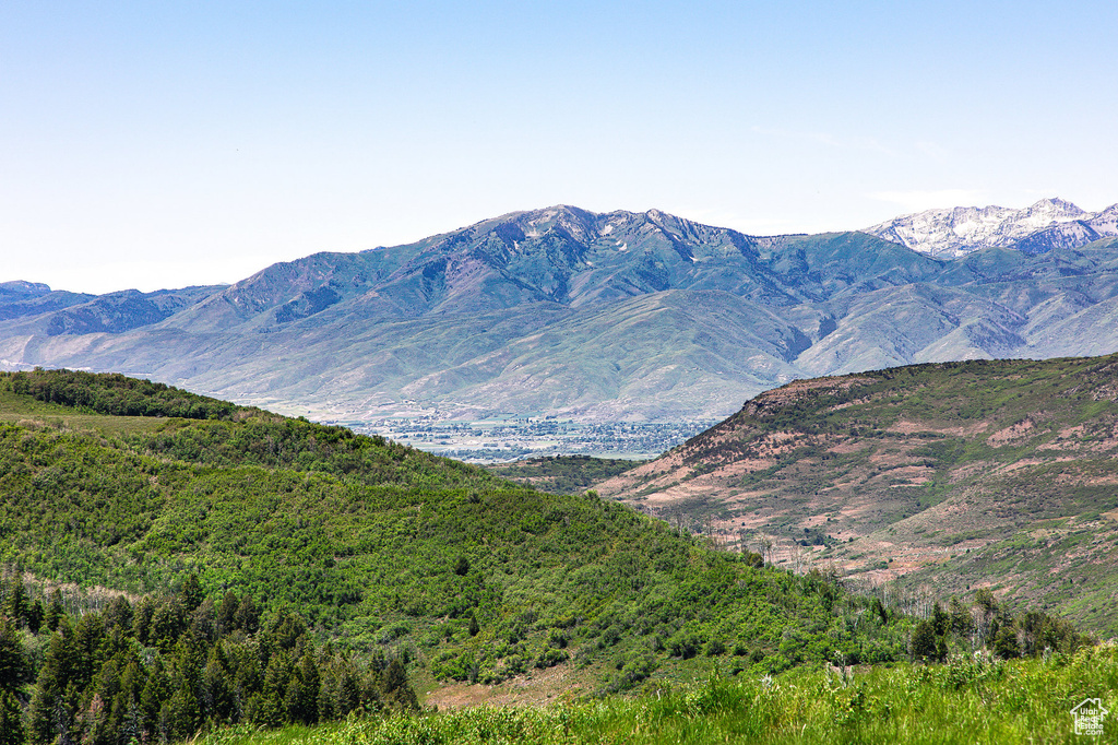 View of property view of mountains