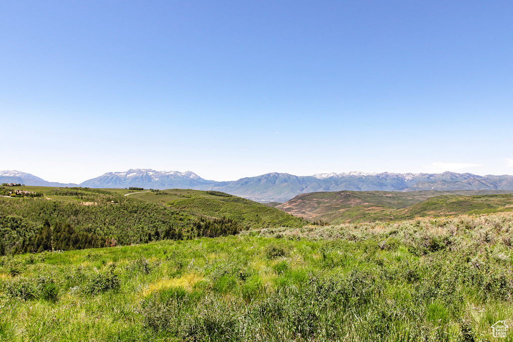 View of mountain view