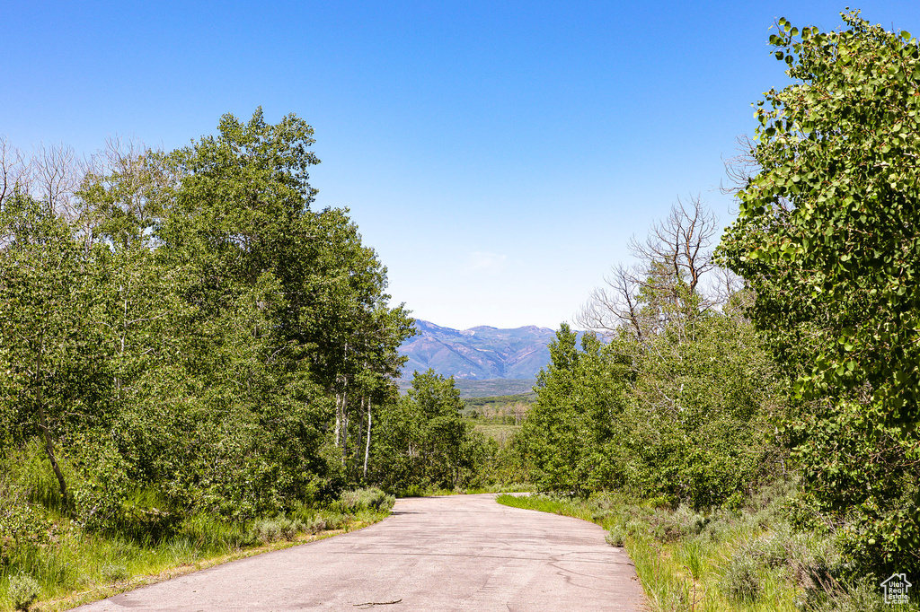 View of mountain view