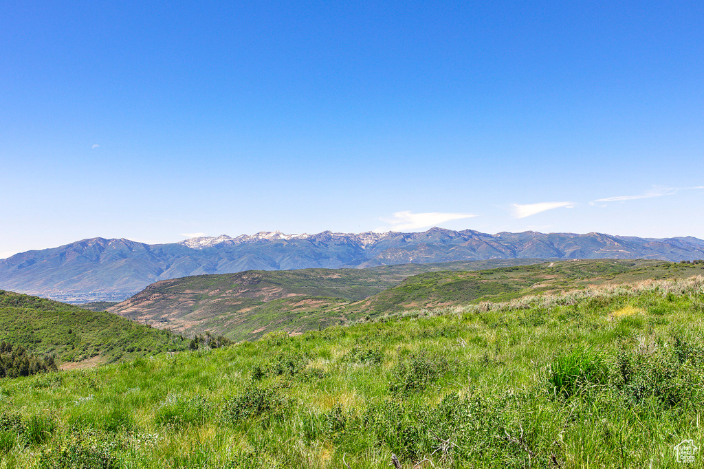 View of property view of mountains