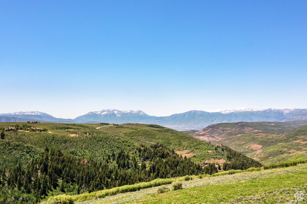 View of mountain feature