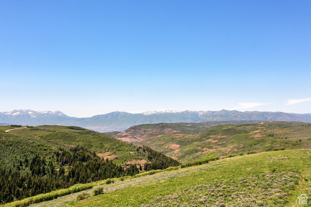 View of mountain view