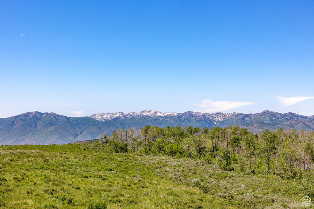 View of mountain view