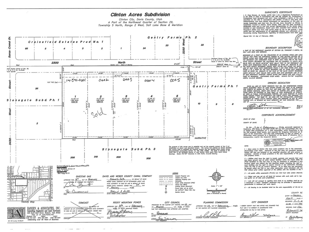 3353 W 2300 N #1, Clinton, UT 84015