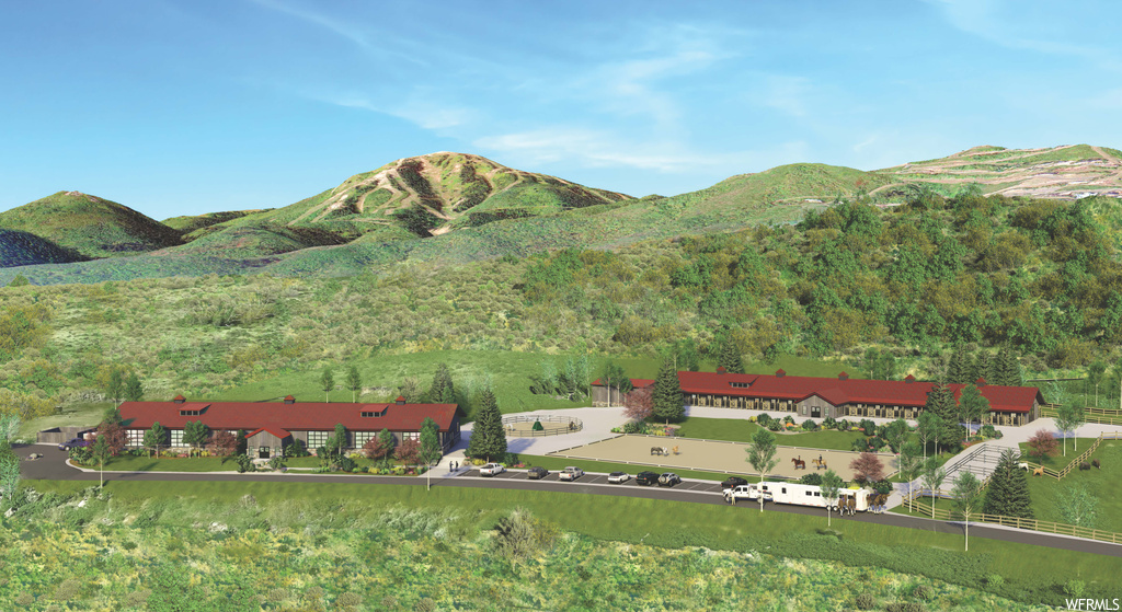 View of mountain view