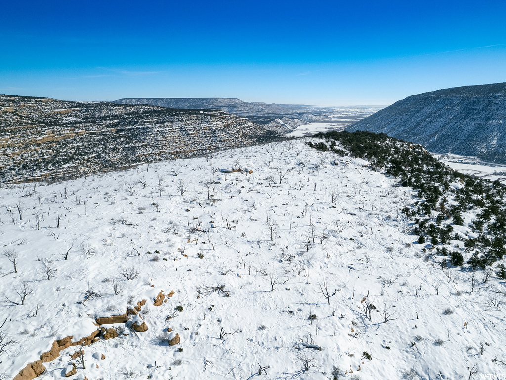 view of mountain feature