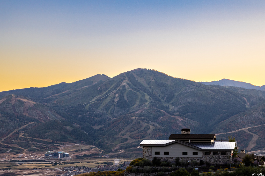 View of mountain view