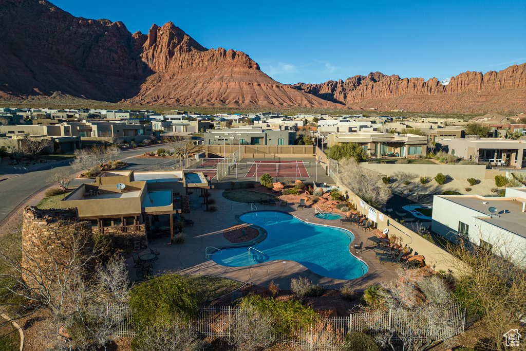 Property view of mountains