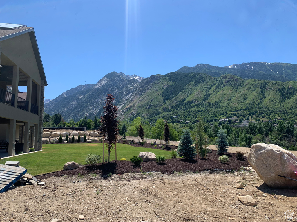 View of mountain view