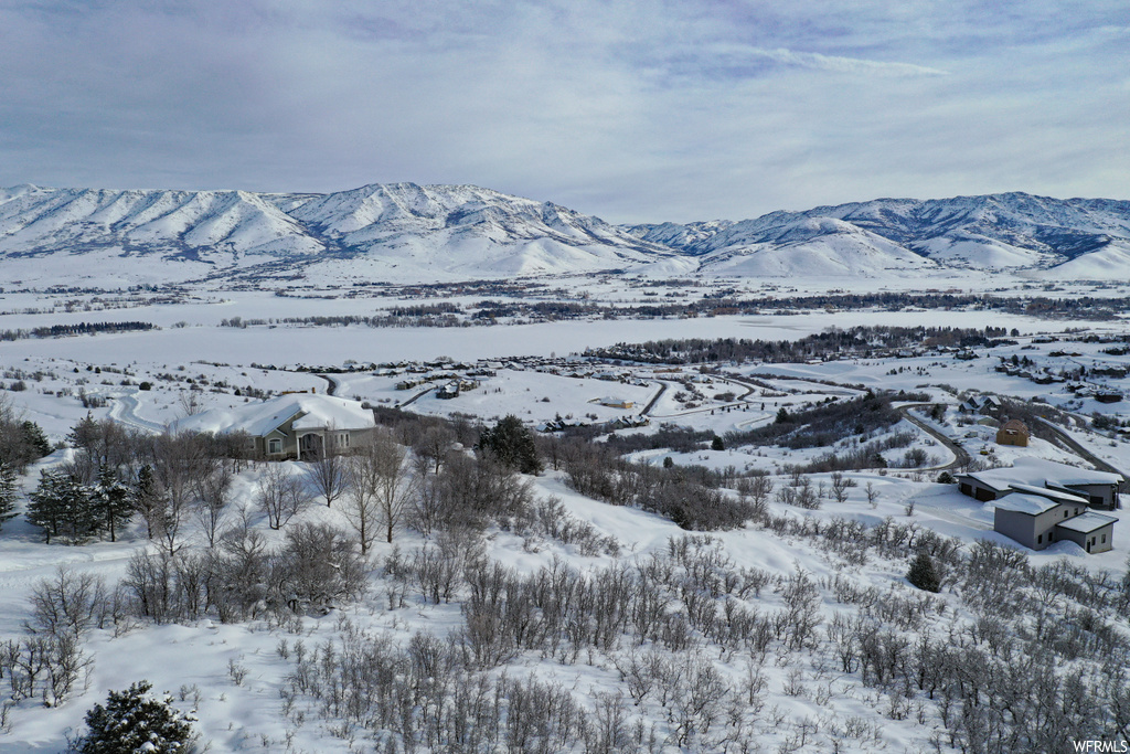 view of property view of mountains