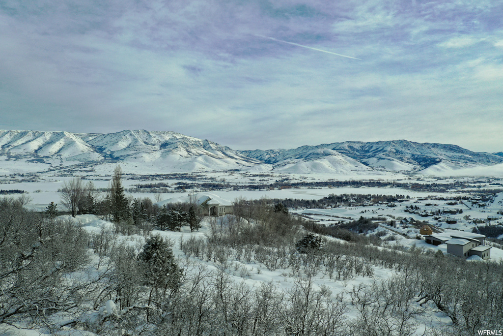 view of property view of mountains