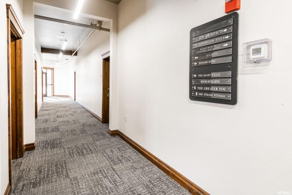 view of hallway