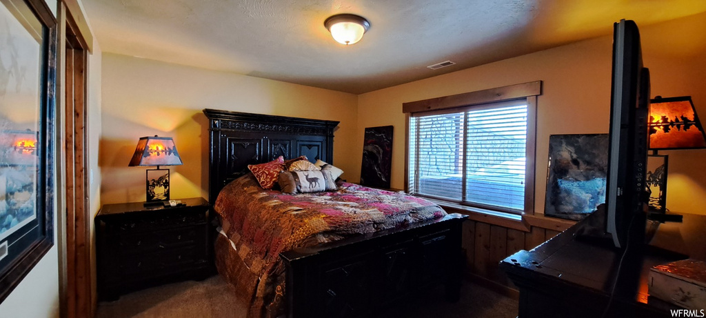 bedroom featuring multiple windows