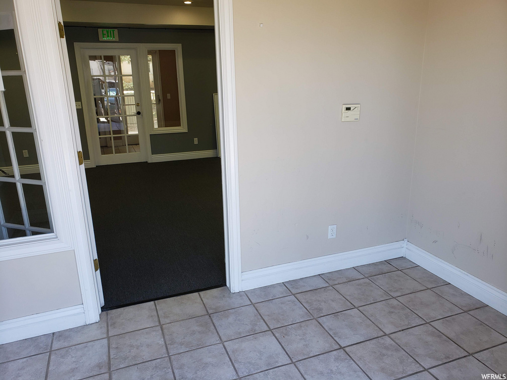 view of empty room