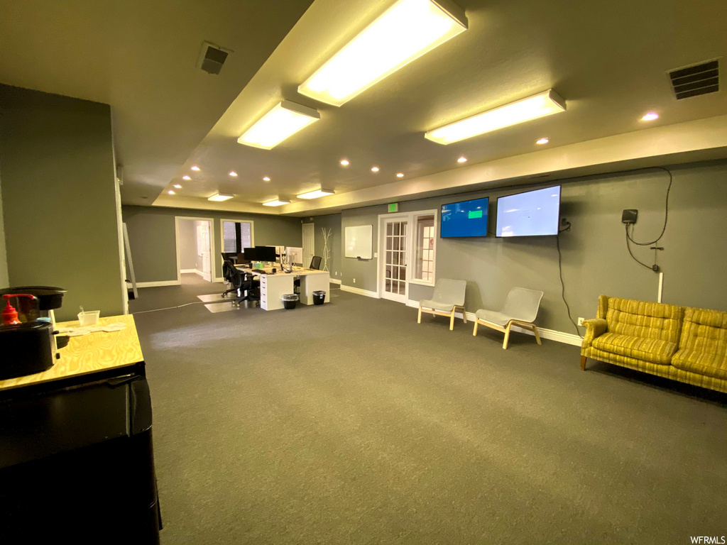 interior space with carpet