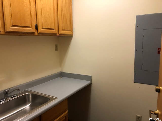 view of laundry room