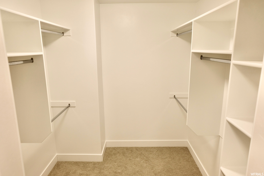 wardrobe with carpet