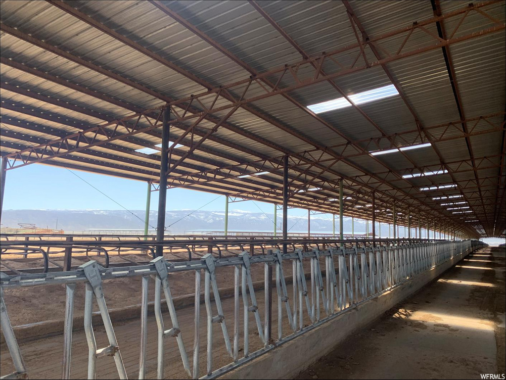 view of horse barn