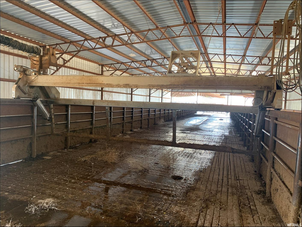 view of horse barn