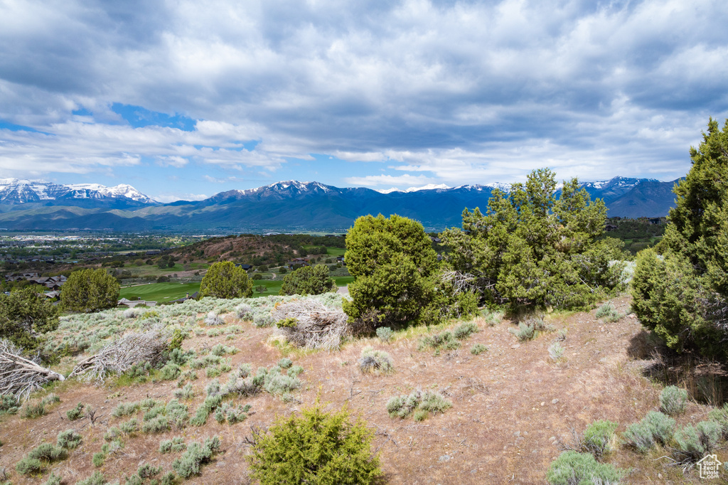 View of mountain backdrop
