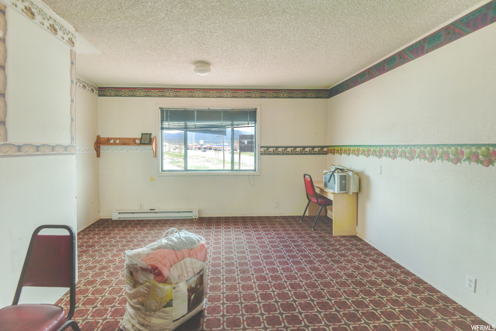 Spare room featuring natural light