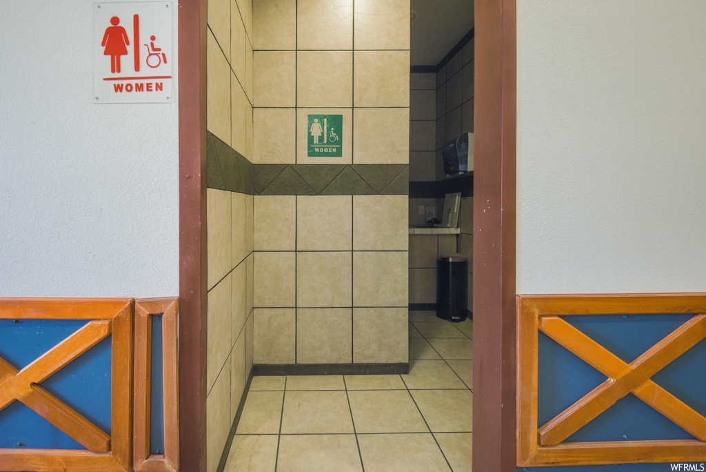 View of bathroom