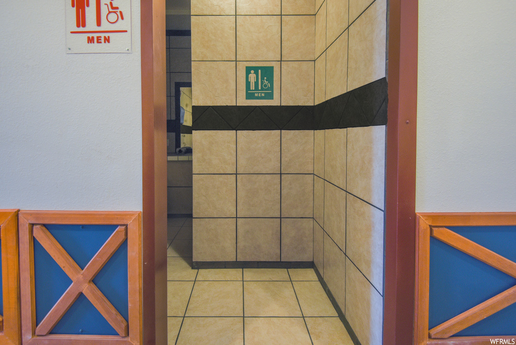 View of bathroom