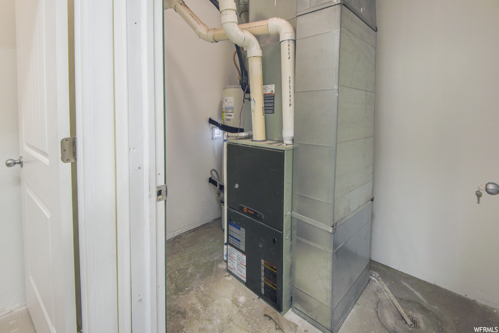 View of utility room