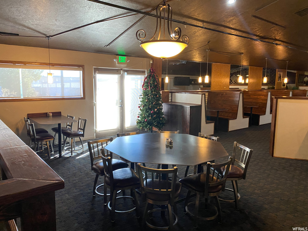 Dining area featuring plenty of natural light