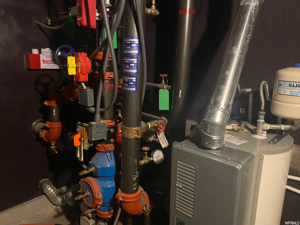 View of utility room