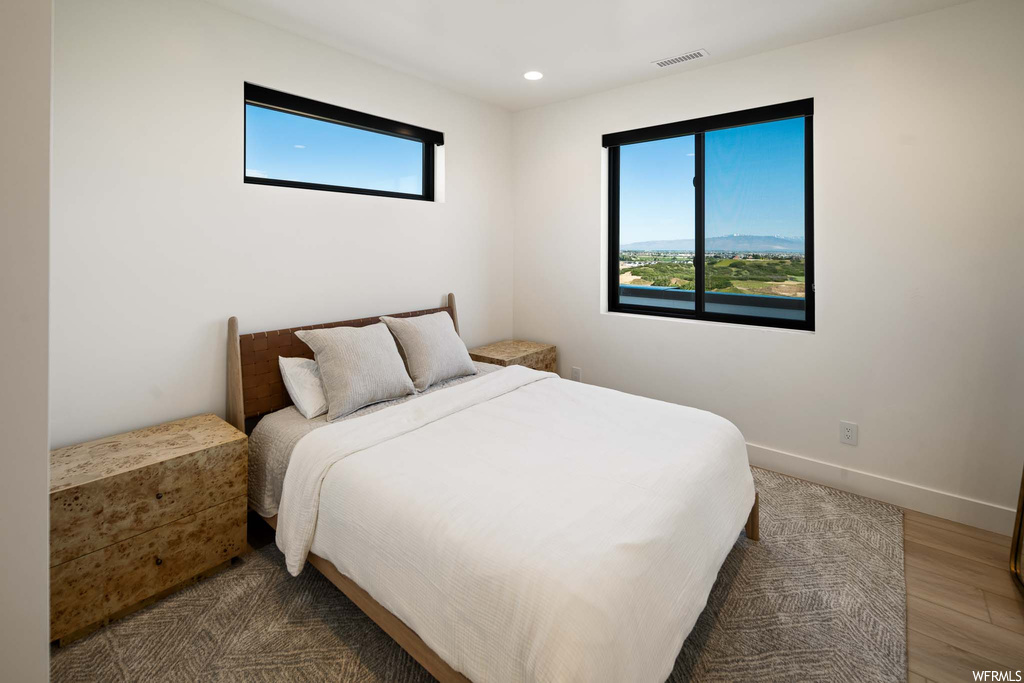 Bedroom featuring natural light