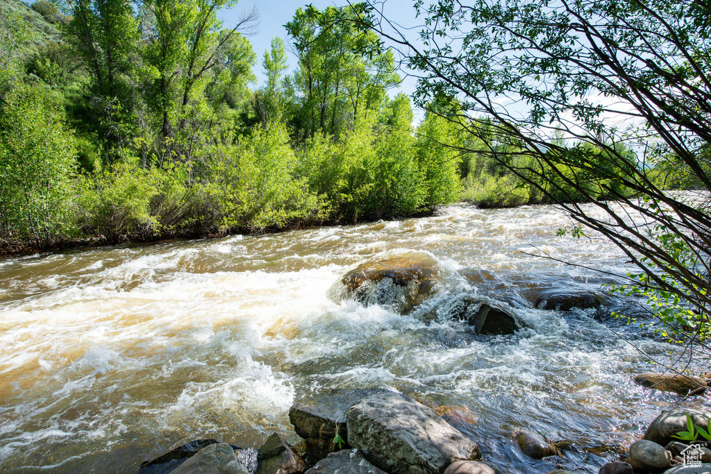 View of mother earth's splendor featuring a water view