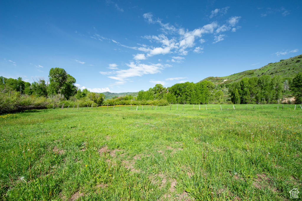 View of nature with a rural view and a mountain view