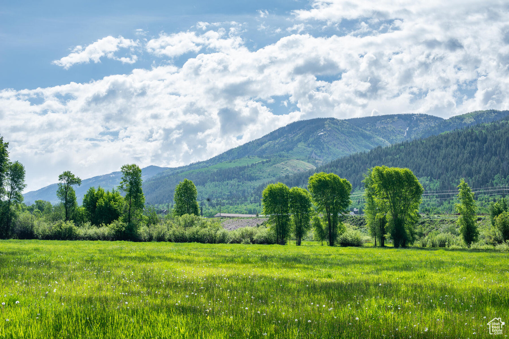 View of mountain view