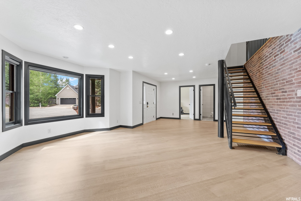 Interior space with natural light