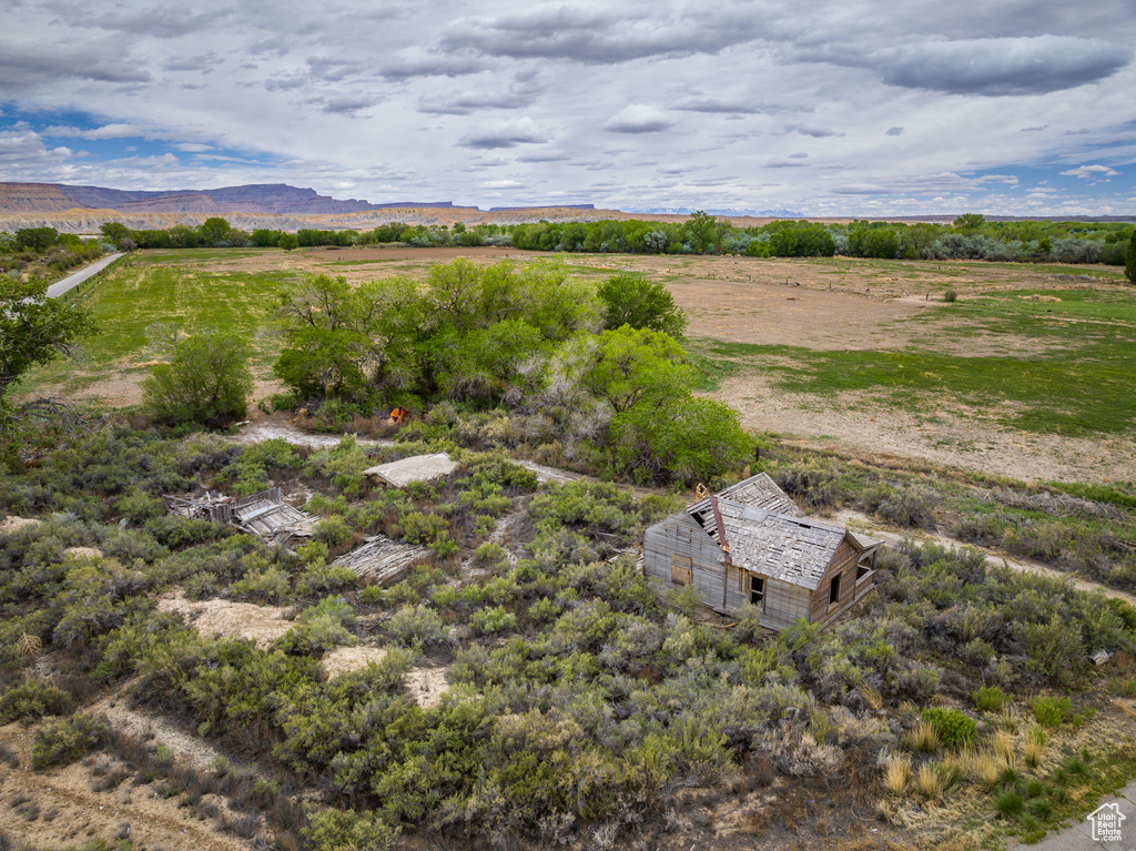 Drone / aerial view with a rural view