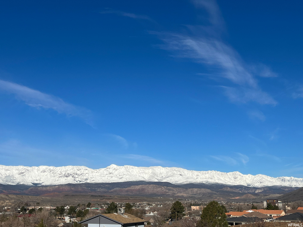 View of property view of mountains