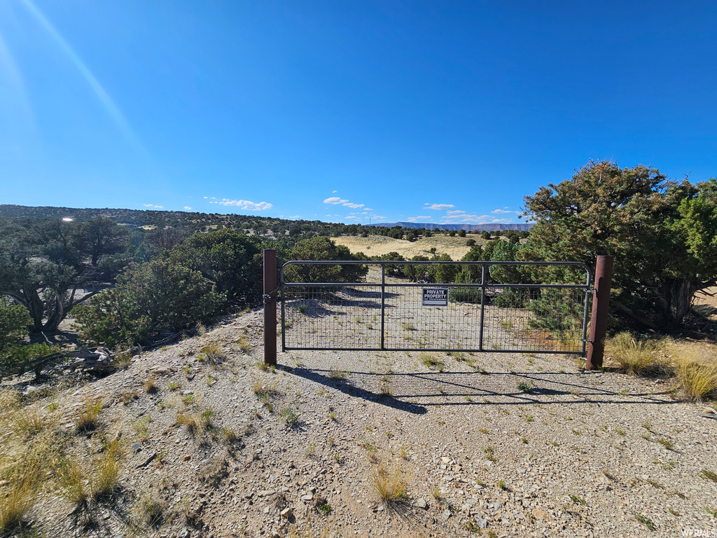 View of gate